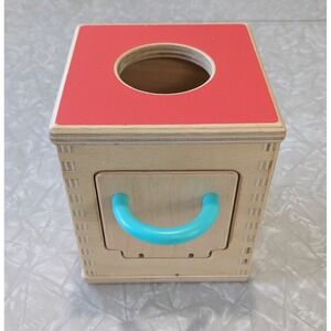 Lovevery Hide and Find Drop Box Wooden Montessori Baby Toddler Toy